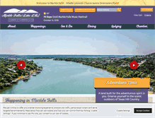 Tablet Screenshot of marblefalls.org